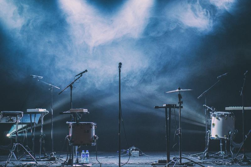 Professional stage and lighting rig