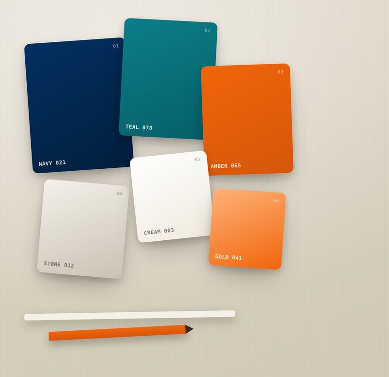 Lane BB brand colour palette and identity system